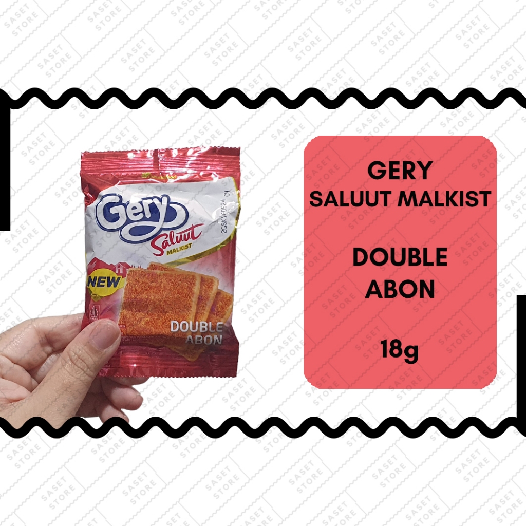 

Gery Saluut Malkist Double Abon 15g Sachet Snack Cemilan Biskuit