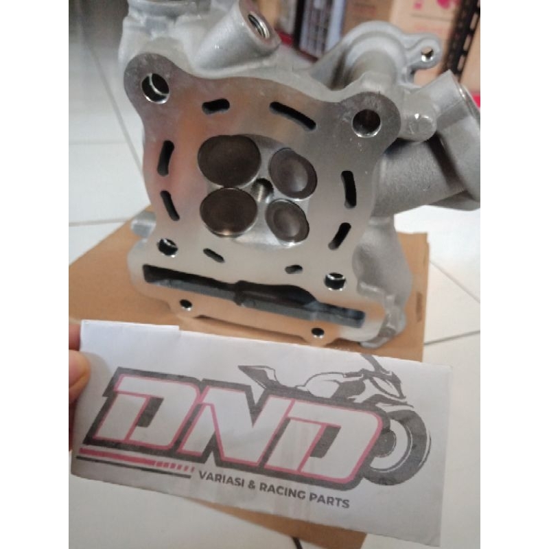 MOTO1 Cylinder head nmax (23-20) + klep/Cylinder head nmax (22-19) batang 5mm non cnc MOTO1