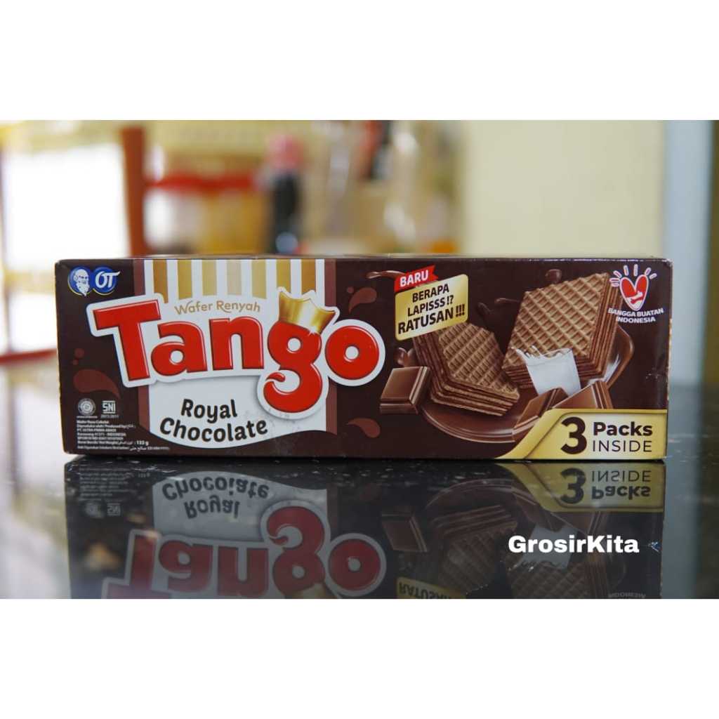 

Tango Wafer Renyah Chocolate Kotak 133 gram