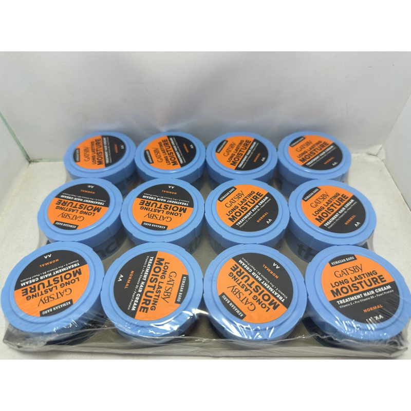 Gatsby THC Normal Gatsby Biru Minyak rambut gatsby | 28 gr ~ ORIGINAL 100% (1 slop / 12 pcs)