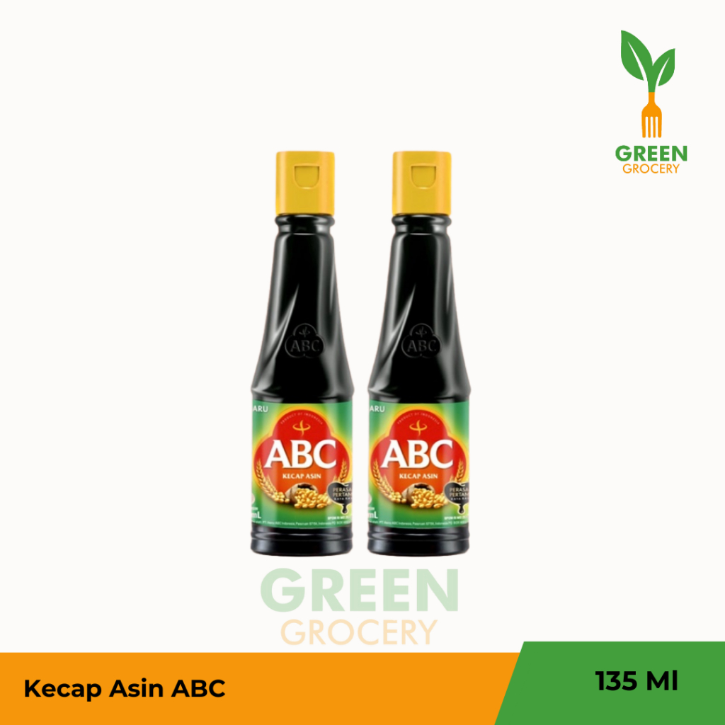 

Kecap Asin ABC 135Ml Green Grocery Padang