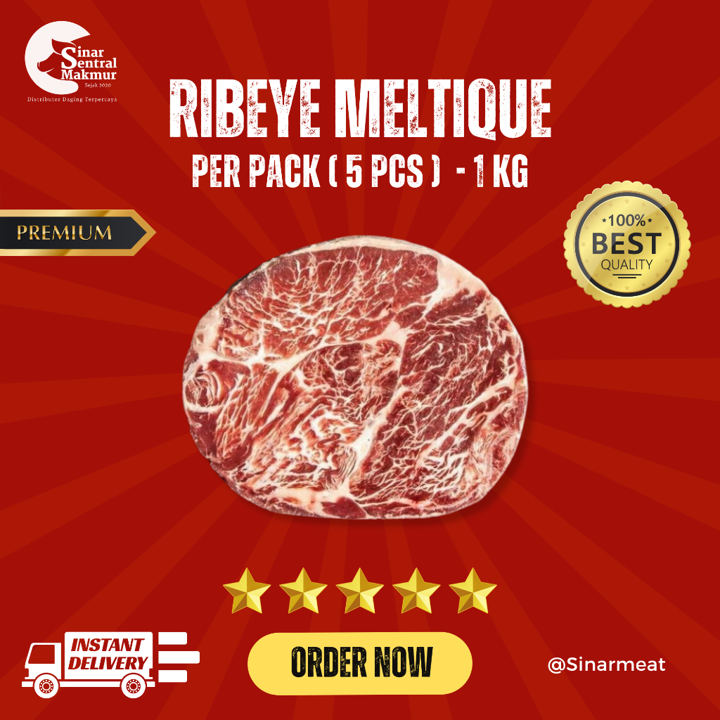 

RIBEYE MELTIQUE / 5 SLAB - 1KG