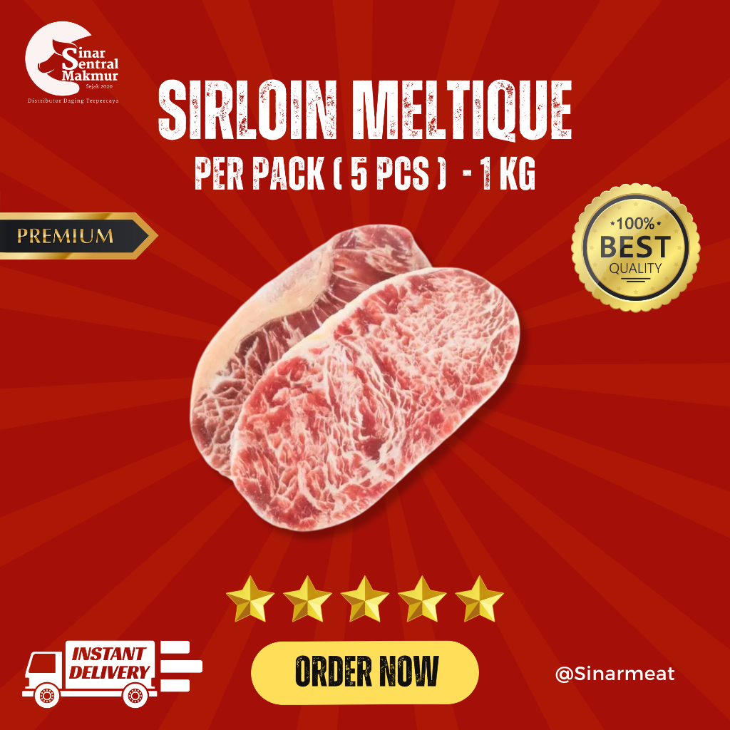 

SIRLOIN MELTIQUE / 5 SLAB - 1KG