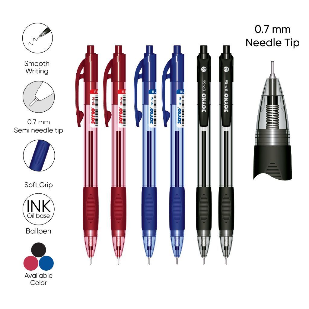 

Ball Pen Joyko BP-56 / BP-260 (12pcs)