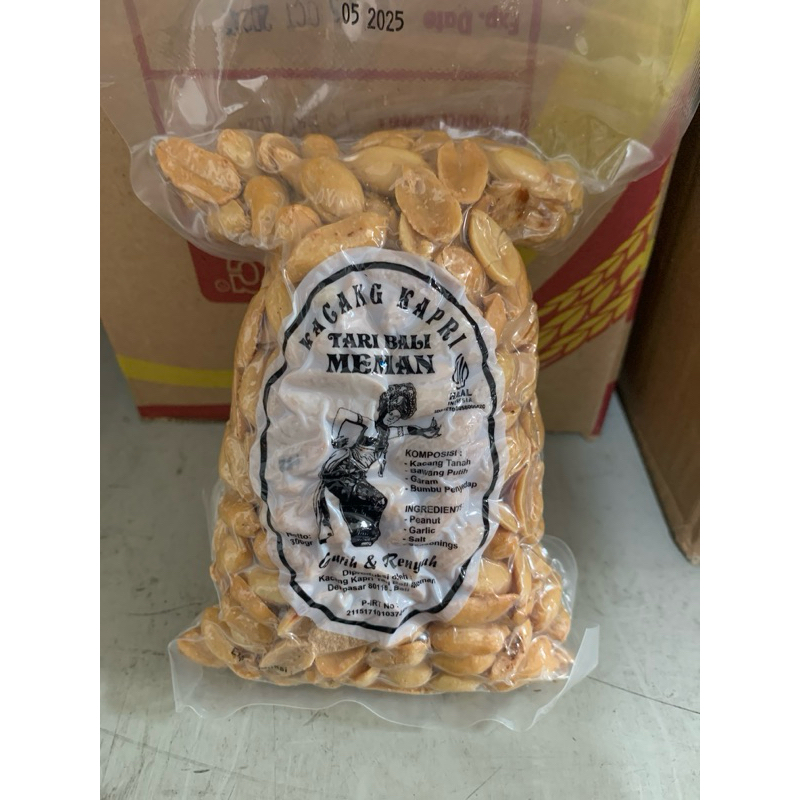 

KACANG KAPRI TARI BALI MEMAN 300GR BAWANG PUTIH