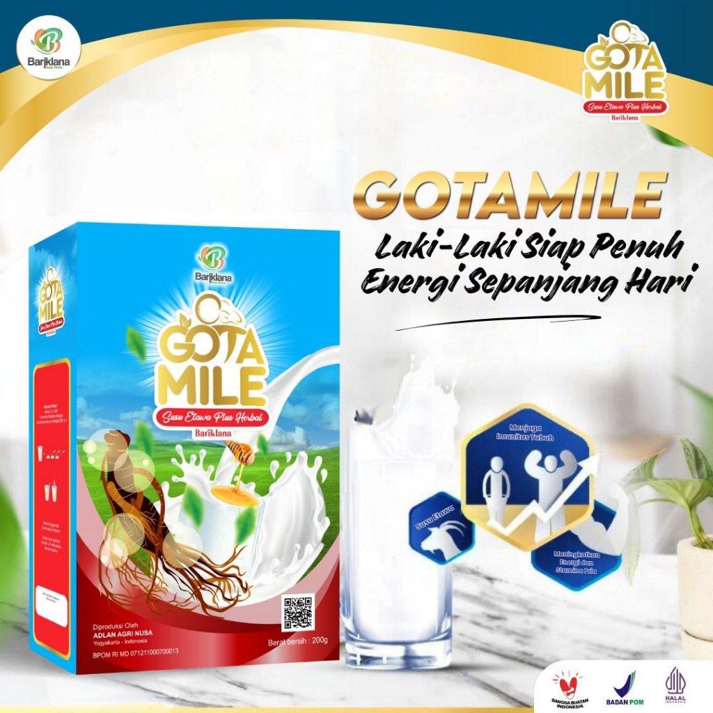 

Gotamile Susu Etawa Plus Herbal Bariklana