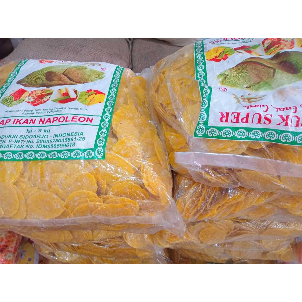 

kerupuk tempe bulat napoleon 1 ball 5kg