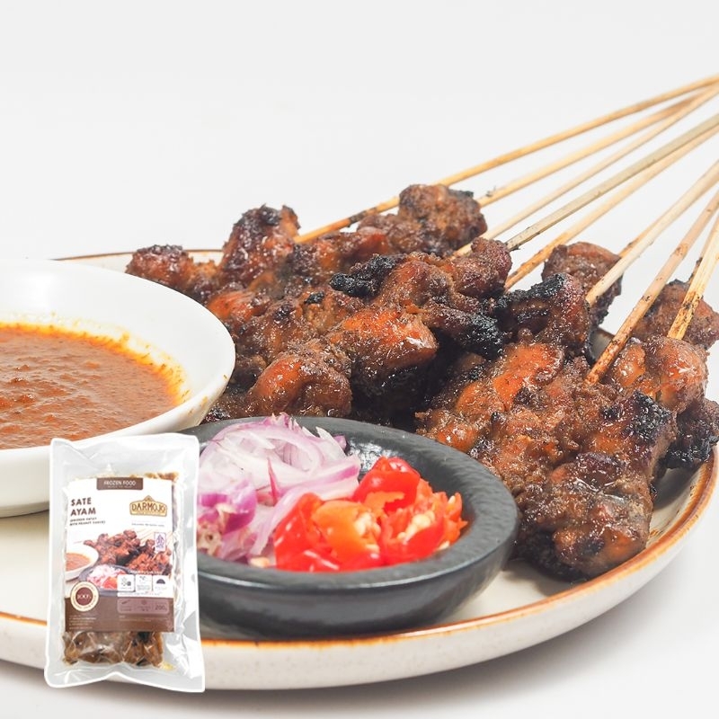 

(NEW) SATE AYAM FROZEN - MAKANAN SIAP SAJI - FROZEN FOOD - DARMOJO