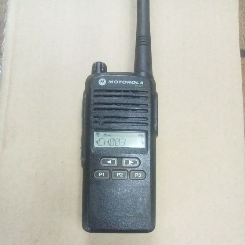 Ht Motorola cp 1300 vhf 136.000-174.000Mhz bekas batangan
