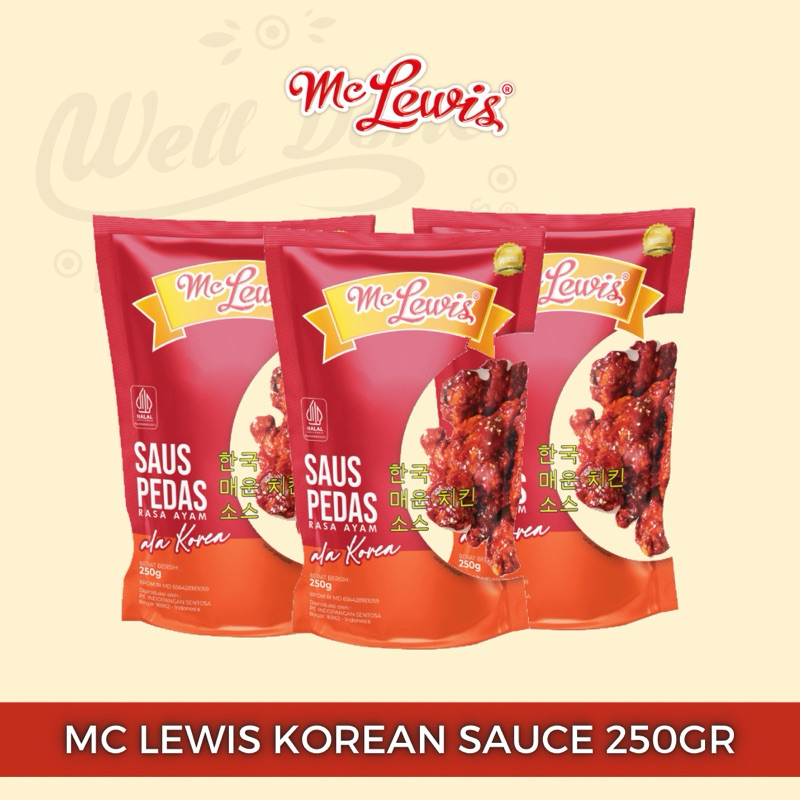 

Mc Lewis Korean Sauce 250gr