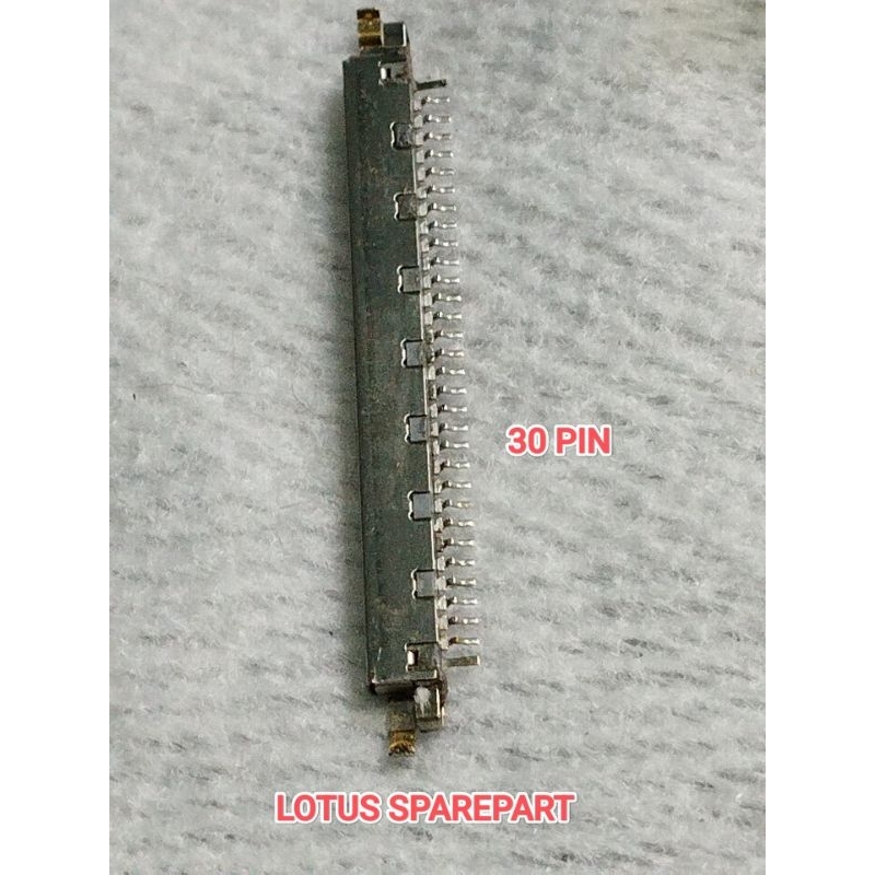 Soket LVDS Konektor LCD LED 30 Pin Original Soket LVDS 30 pin
