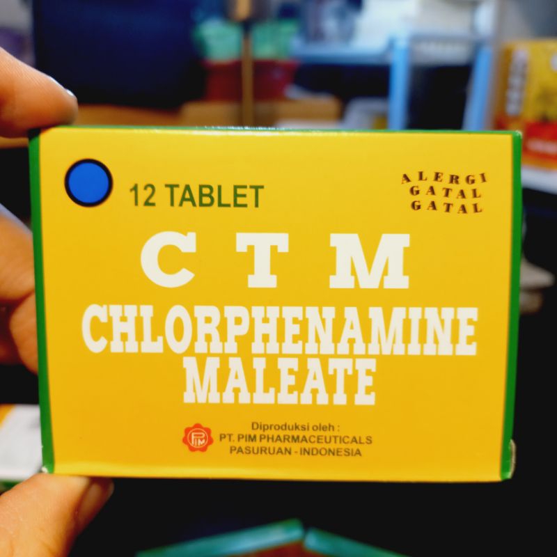 CTM PIM / OBAT GATEL ALERGI BIDURAN