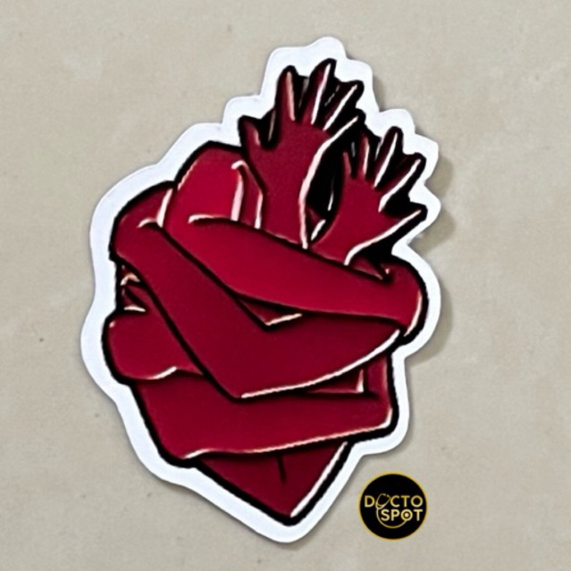 

Stiker Cor hand Jantung Indoor Bisa Custom Ukuran Kedokteran mahasiswa Dokter Kesehatan