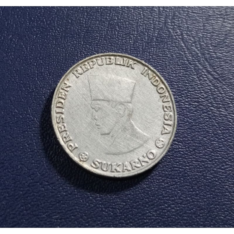 Koin Lawas Indonesia Irian Barat Presiden Soekarno 5Sen 1962