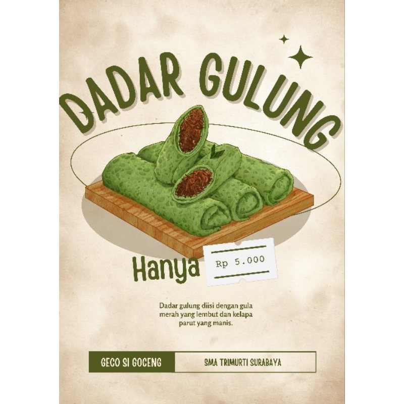 

Jajanan Pasar - Dadar Gulung Coklat - Kue Basah