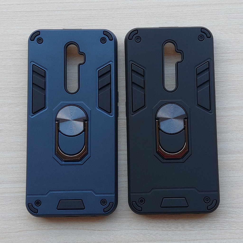 Retro Case Oppo Reno 2F Reno2 F / casing armor back hard ring kickstand