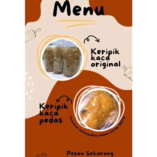 

kripik kaca 10gram