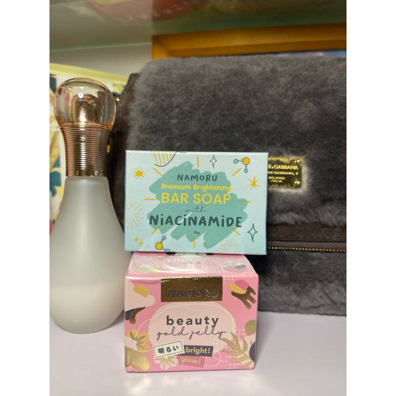 PAKET HEMAT NAMORU GOLD JELLY DAN NAMORU BAR SOAP
