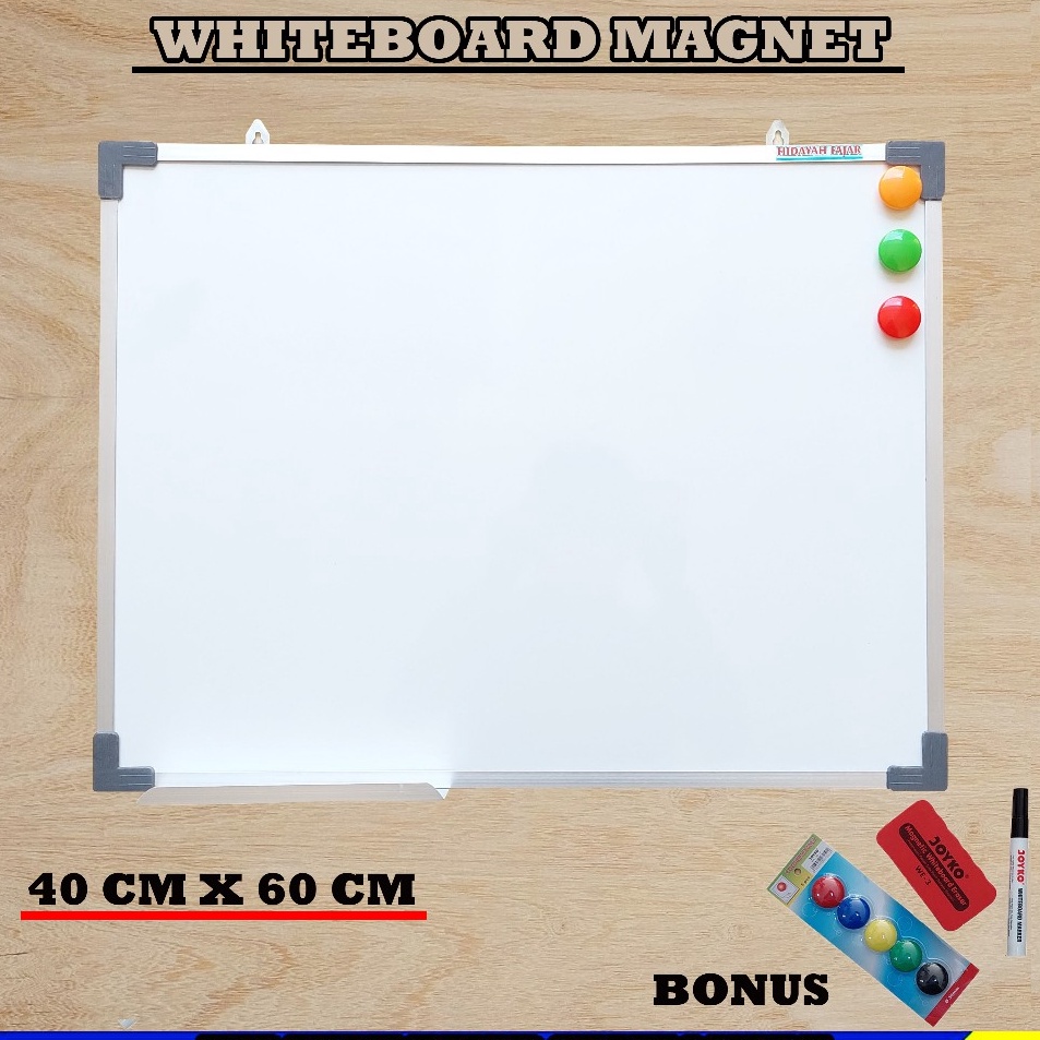 

Papan Tulis Whiteboard Magnet 4 x 6 Whiteboard