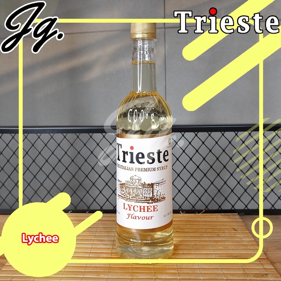 

Murah Trieste Syrup Lychee 65 ml Trieste Sirup Leci N5