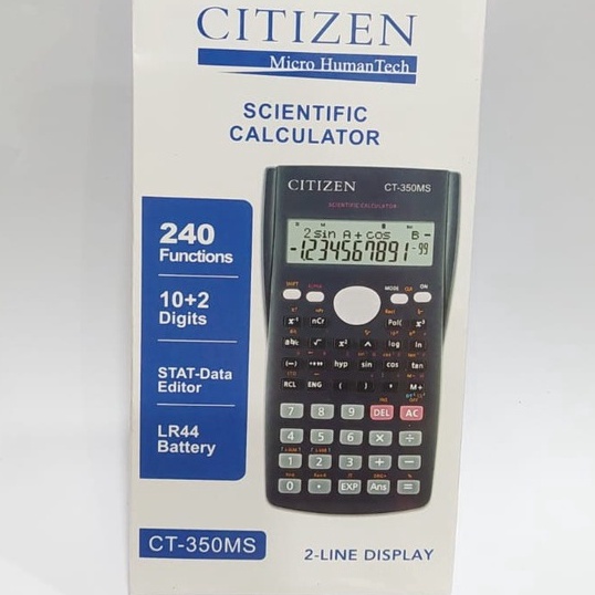 

Serba Murah KALKULATOR CITIZEN CT 35 MS KALKULATOR SCIENTIFIC KINCIZEN FX 35MS 35 MS WARNA 35 C UNGU PINK