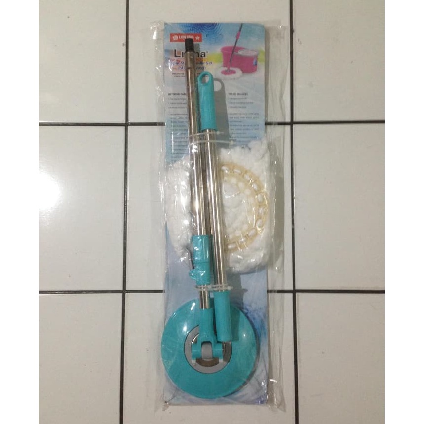 Murah Banget LION STAR BM51 Livina Spin mop Handle set Pel lion star BM 51