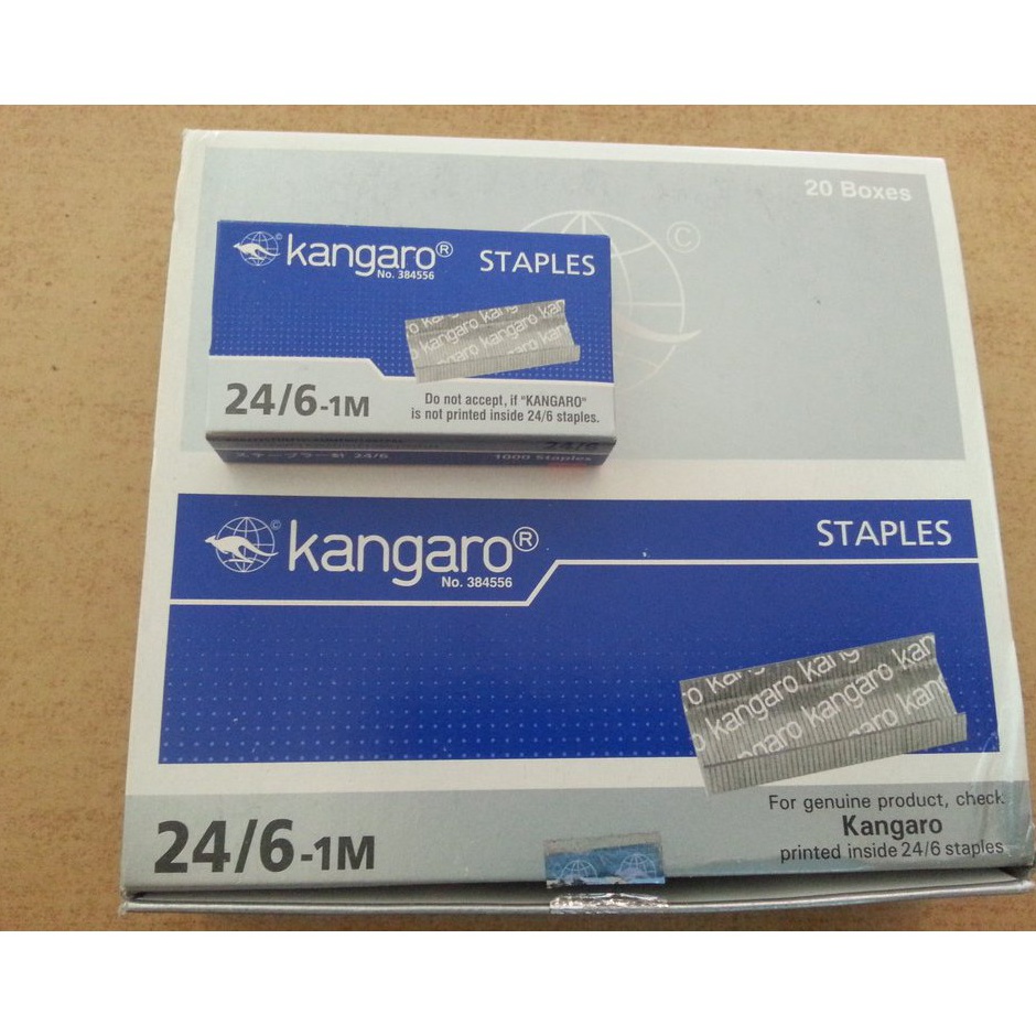 

Isi Staples Kangaro No 3 246 PAK 2 DUS KECIL