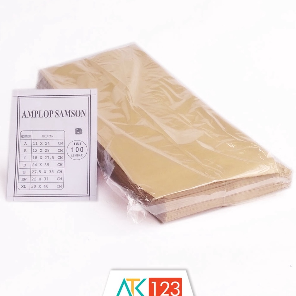

Amplop Coklat Samson Guanaco B Super Kabinet isi 1 Buah