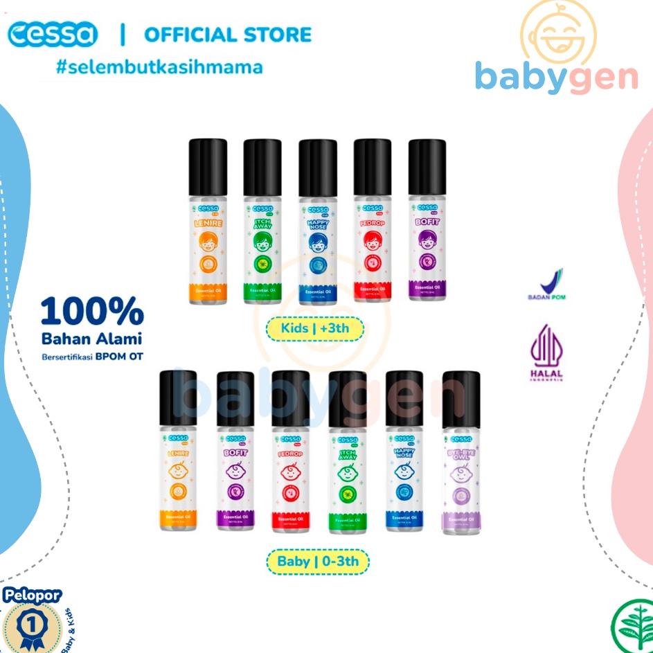 

Harga Murah Cessa Baby Kids Essential Oil 8mL Happy Nose Fever Drop Itch Away Lenire Bofit Bye Bye Owl