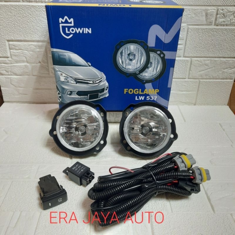 FOG LAMP LAMPU KABUT LAMPU BEMPER GRAND NEW AVANZA 2015 2016 2017 2018