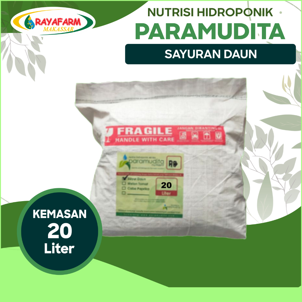 NUTRISI AB MIX DAUN 20 LITER - PARAMUDITA