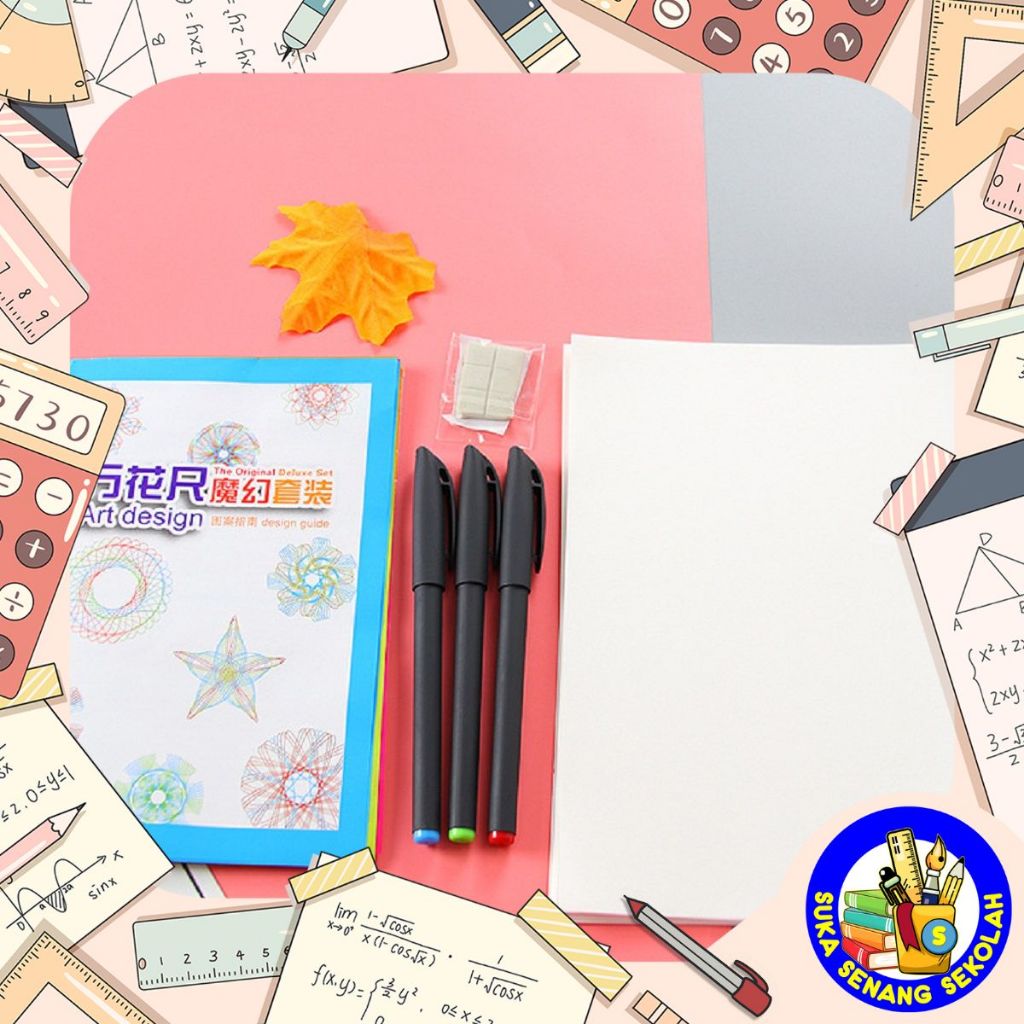 

SET Penggaris Rotary / Penggaris Pola Bunga Sekolah RS0012