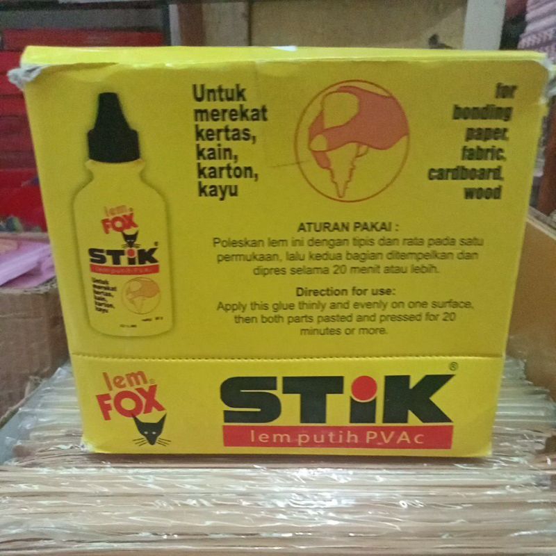 

lem fox stik netto 60 gr / pcs