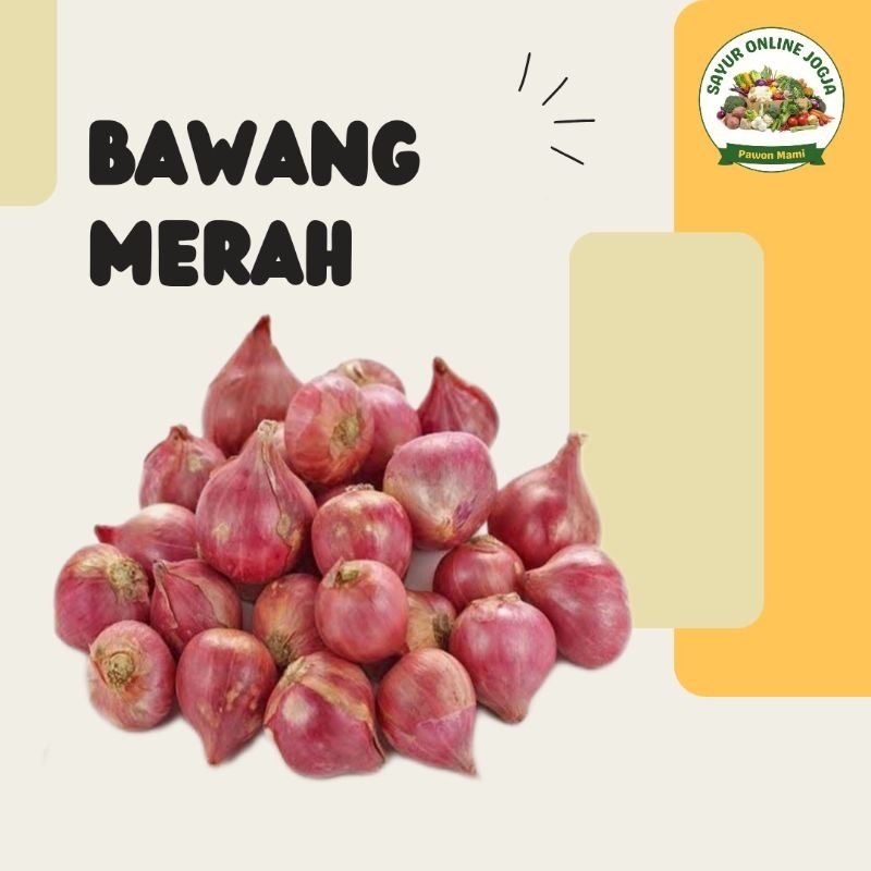 

Bawang merah 100 Gr - PAWON MAMI SAYUR ONLINE JOGJA