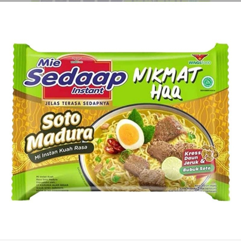 

Mie Sedaap Soto Madura 82g MURAHH