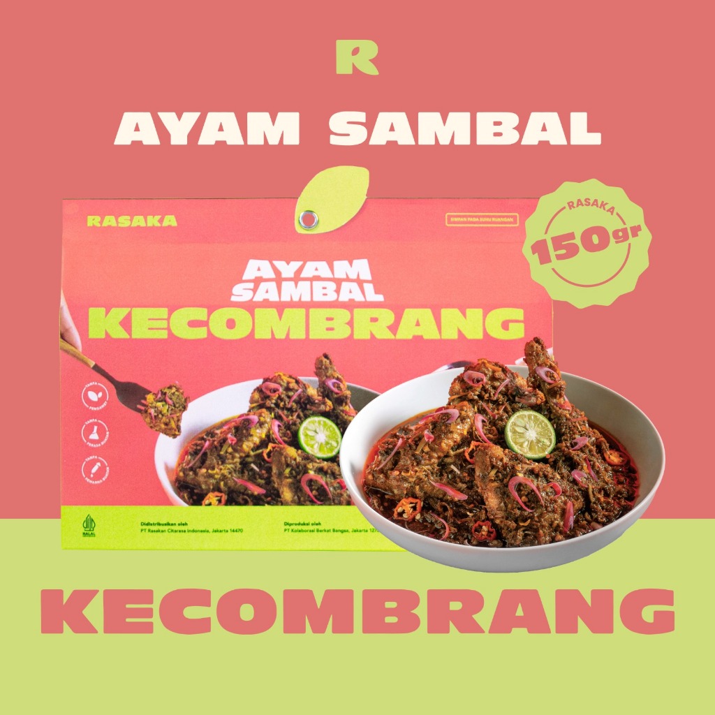 

RASAKA AYAM KECOMBRANG 150gr/MAKANAN INSTANT/ SIAP MAKAN/READY TO EAT