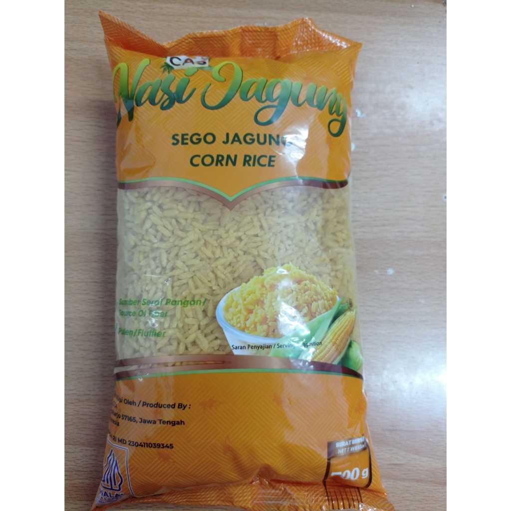 

NASI JAGUNG 700 GRAM // SEGO JAGUNG // CORN RICE // NASI SEHAT UNTUK DIABETES // BERAS JAGUNG