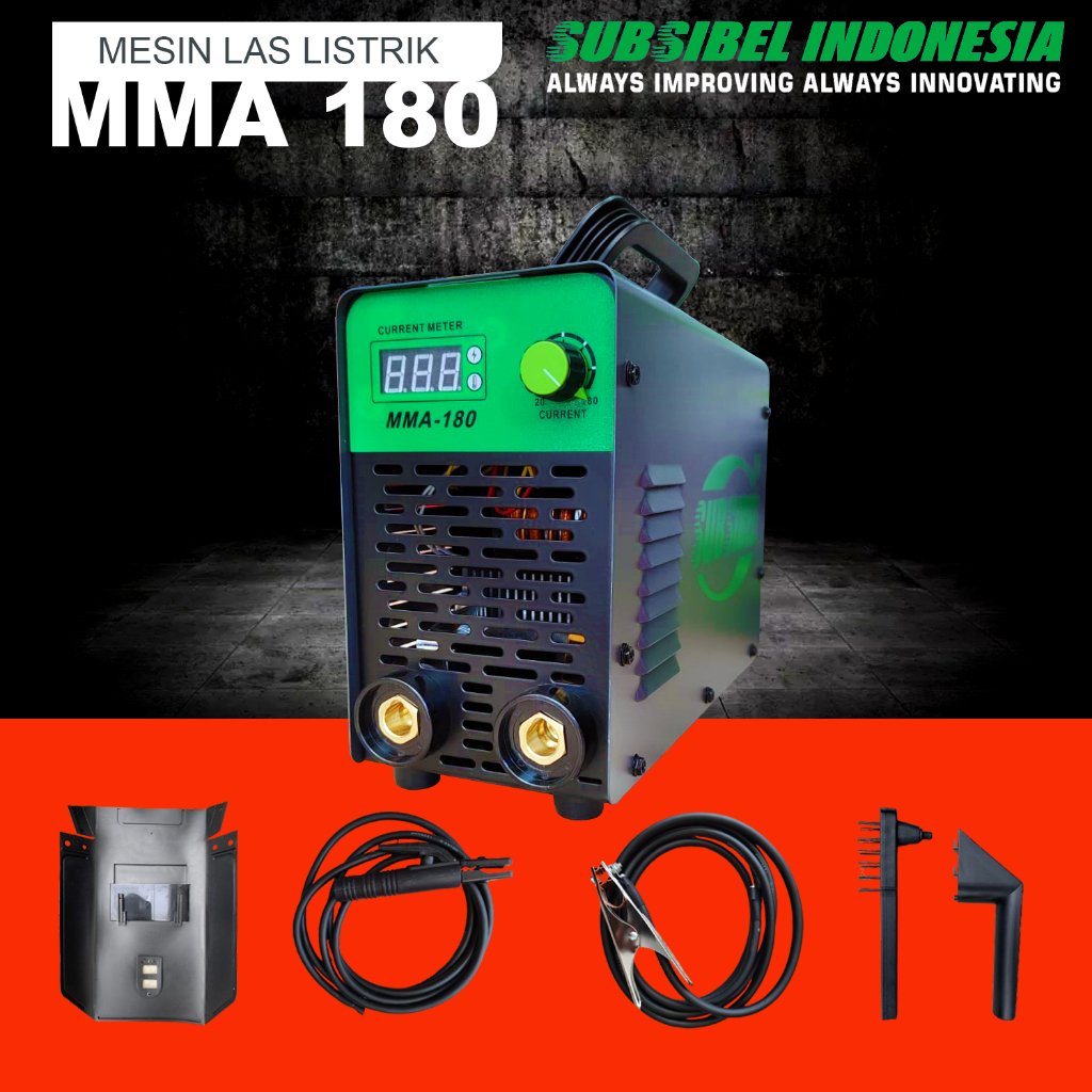 SUBSIBEL MMA 180 Mesin Las Inverter