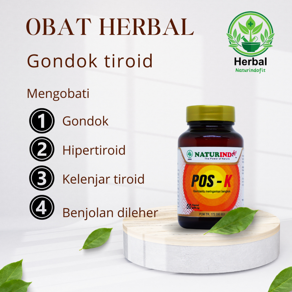 Obat Gondok Kelenjar Tiroid Hipertiroid Gondok Beracun Kista Tiroid Benjolan Di Leher Posk Naturindo