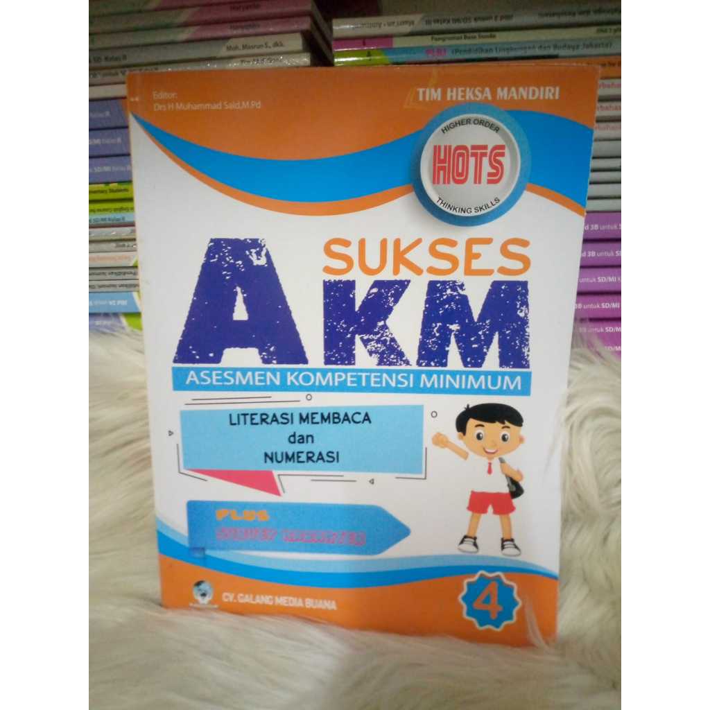 BEST SELLER ORIGINAL HOTS SUKSES AKM SD/MI ASESMEN KOMPETENSI MINIMUM CV GALANG MEDIA BUANA