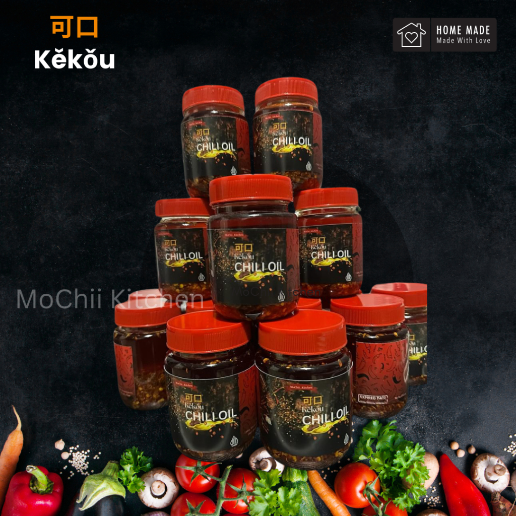 

LAKU Chili Oil / Sambal / Chili Oil Halal / Chili Oil Premium / Sambal Pedas 200 ml Termurah