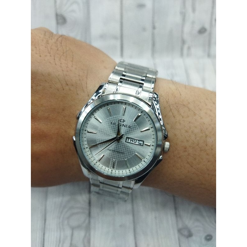 Hegner 8001G-2SSDS#Jam tangan pria Hegner 8001S-2SSDS#Man watch Hegner 8001S-2SSDS