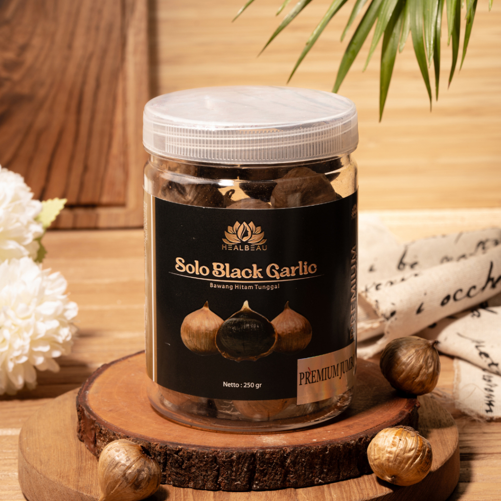 

Bawang Hitam Tunggal Kualitas Premium Black Garlic Premium