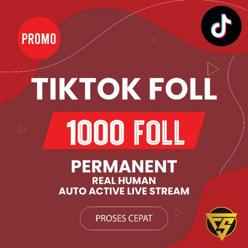 TIKTOK PAKET 1000 FOLLOWERS