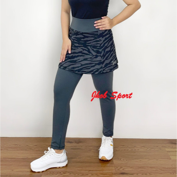 LagaSport Legging Rok MOTIF JUMBO MUSLIMAH/Legging Rok Panjang AEROBIC/Legging Senam Muslimah/Celana