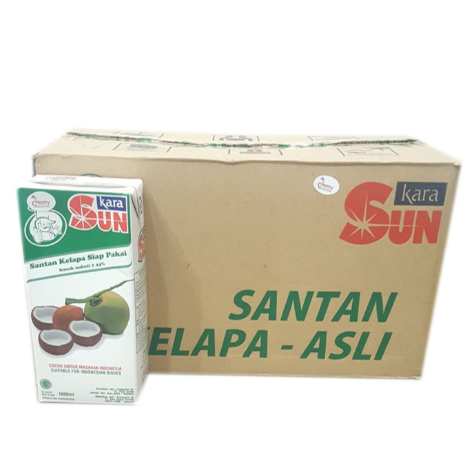 

Santan Kelapa Kara 1 liter / 1liter / 1lt / 1 lt / 1000 ml / 1000ml