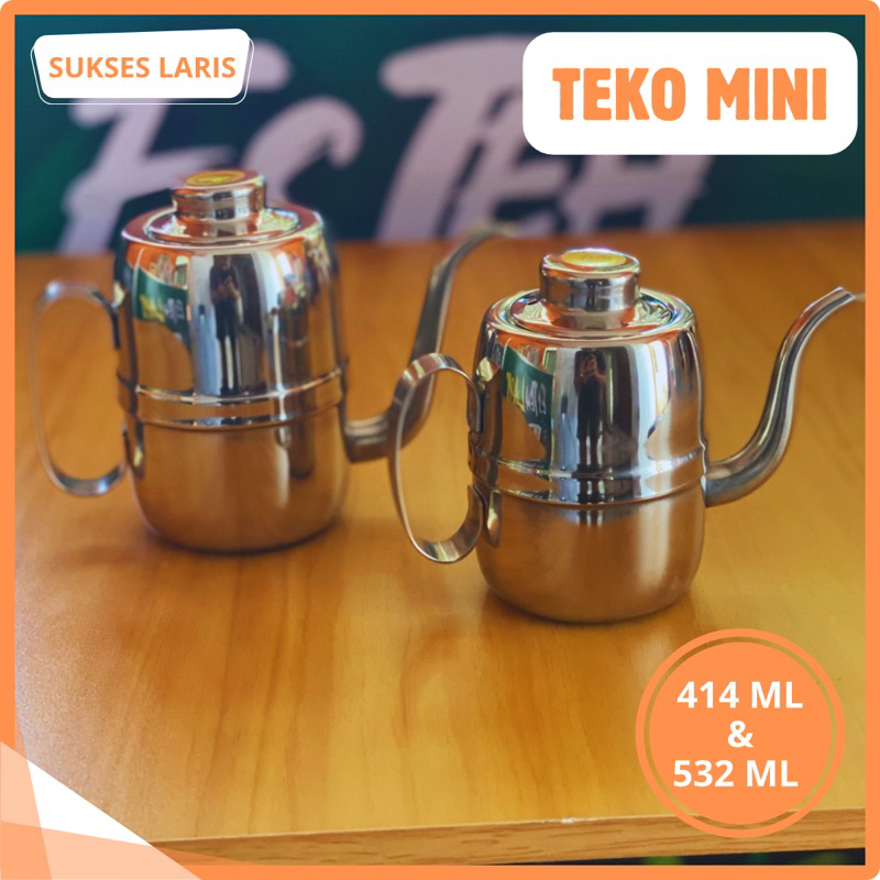 TEKO STAINLESS LEHER ANGSA | TEKO KOPI MINI | TEKO LEHER ANGSA STAINLESS STEEL | TEKO KOPI | COFFEE 