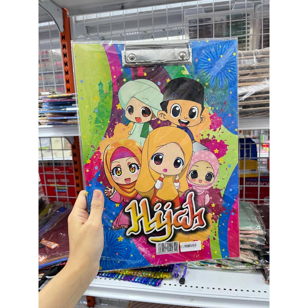 

CLIPBOARD / PAPAN DADA / PAPAN JALAN / PAPAN UJIAN MOTIF KARAKTER WB HOLO