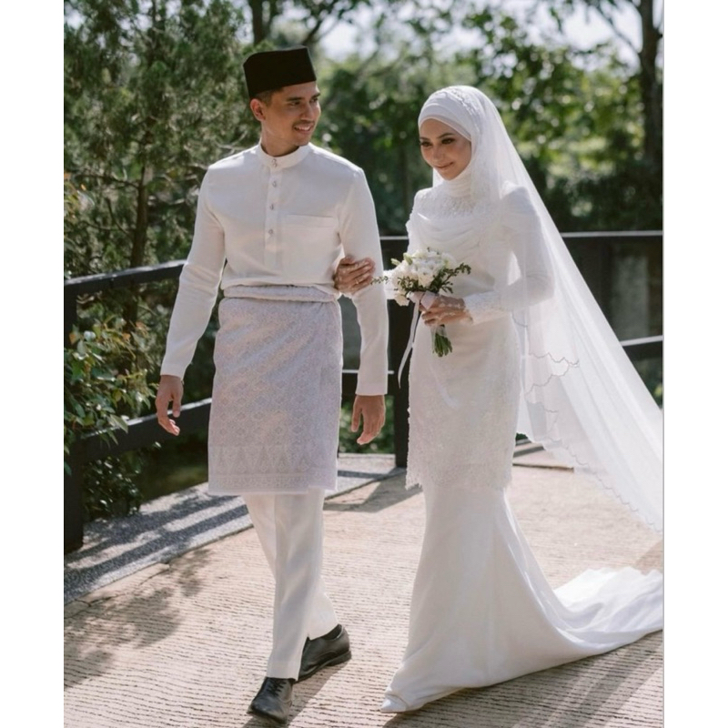 gaun pengantin muslimah malaysia gaun walimah gaun akad wedding dress muslimah
