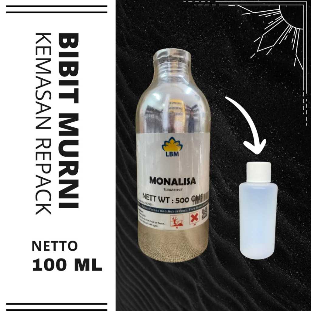 Parfum Lovely Al Rehab Bibit Parfum 100 % MURNI / Bibit Parfum 100 ML / Bibit Parfum MOnalisa / Bibi